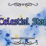 Celestial Star Font - Featured Image