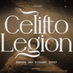 Celifto Legion Font - Featured Image