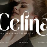 Celina Regular Font - Featured Image