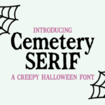 Cemetery Serif Font - Featured Image