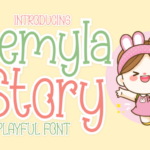 Cemyla Story Font - Featured Image