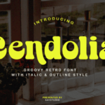 Cendolia Font - Featured Image