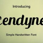 Cendyne Font - Featured Image