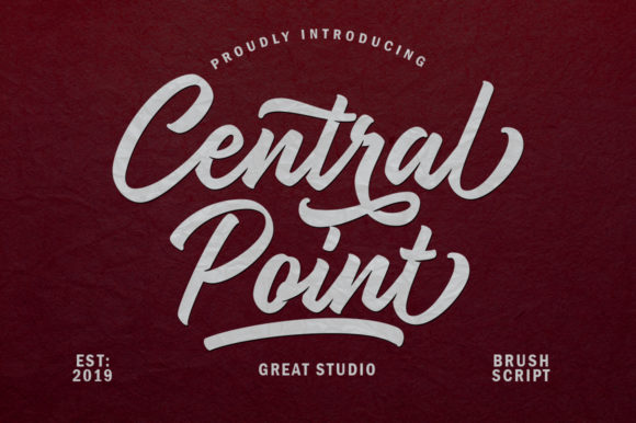 Central Point Font - Featured Image