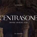 Centrasone Font - Featured Image