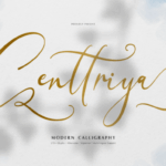 Centtriya Font - Featured Image