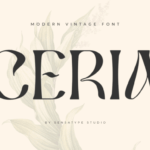 Ceria Font - Featured Image