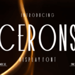Cerons Font - Featured Image