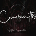 Cervanttis Script Font - Featured Image