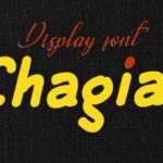 Chagia Font - Featured Image