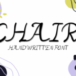 Chair Font - Featured Image