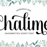 Chalime Font - Featured Image