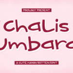 Chalis Umbara Font - Featured Image