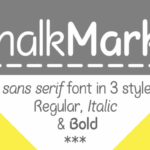 Chalk Marks Font - Featured Image