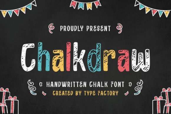 Chalkdraw Font - Featured Image