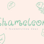 Chameleon Font - Featured Image