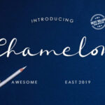 Chamelon Font - Featured Image