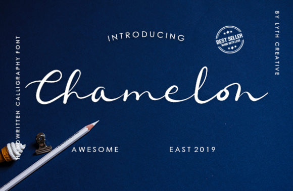 Chamelon Font - Featured Image