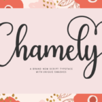 Chamely Font - Featured Image