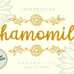 Chamomile Font - Featured Image