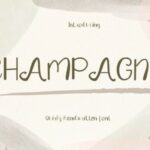 Champagne Font - Featured Image