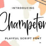 Champeton Font - Featured Image