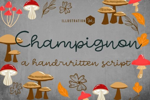 Champignon Font - Featured Image
