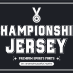 Championship Jersey Font - Featured Image