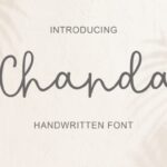 Chanda Font - Featured Image