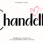 Chandella Font - Featured Image