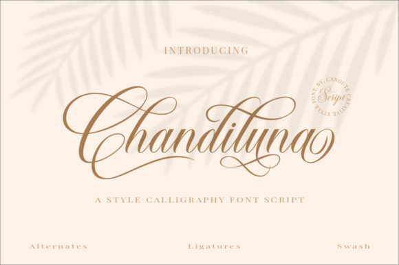 Chandiluna Font - Featured Image