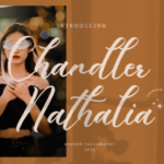 Chandler Nathalia Font - Featured Image
