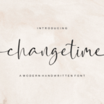 Changetime Font - Featured Image