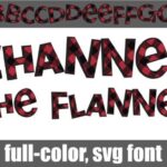 Channel the Flannel Font - Featured Image