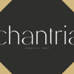 Chantria Font - Featured Image