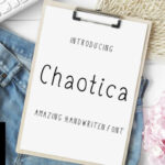 Chaotica Font - Featured Image