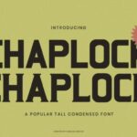 Chaplock Font - Featured Image
