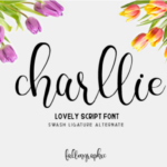Charllie Script Font - Featured Image