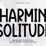 Charming Solitude Font - Featured Image