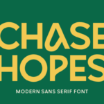 Chase Hopes Font - Featured Image