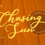 Chasing Sun Font - Featured Image