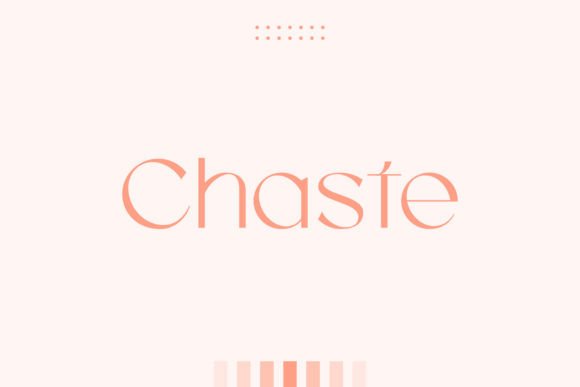Chaste Font - Featured Image