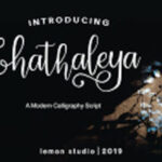 Chathaleya Font - Featured Image