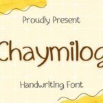 Chaymilog Font - Featured Image