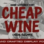 Cheap Wine Font - Featured Image
