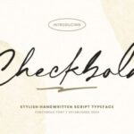 Checkbold Font - Featured Image