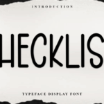 Checklist Font - Featured Image