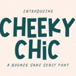 Cheeky Chic Font - Featured Image