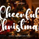 Cheerful Christmas Font - Featured Image
