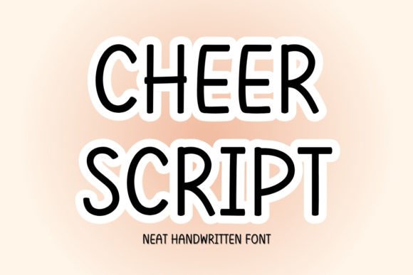 Cheerscript Font - Featured Image